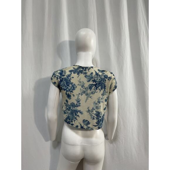 Loveshackfancy \'Calix\' Blue Tee Size XS
